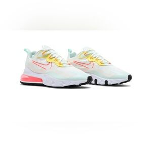 LIKE NEW Nike Wmns Air Max 270 React 'Pale Ivory' - Sz 10